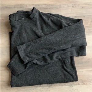 grey long sleeve